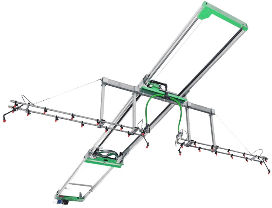 Irrigation Boom for Industrial Greenhouses (manufactured by Innovatech) 1