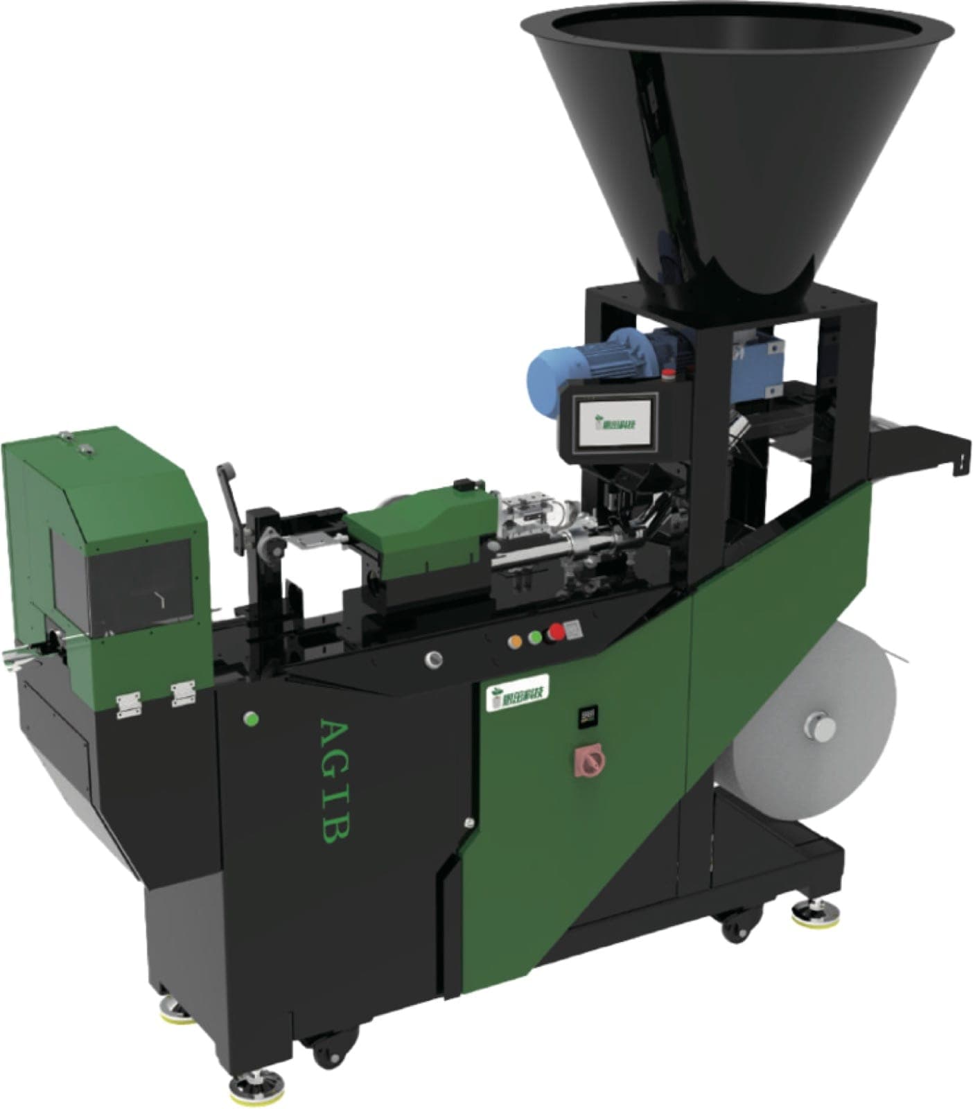 Single-channel paper pot making machine (AGIB)
