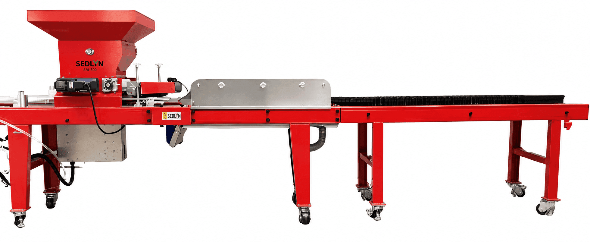 Mulching Unit with Irrigation Tunnel and Roller Table — 1